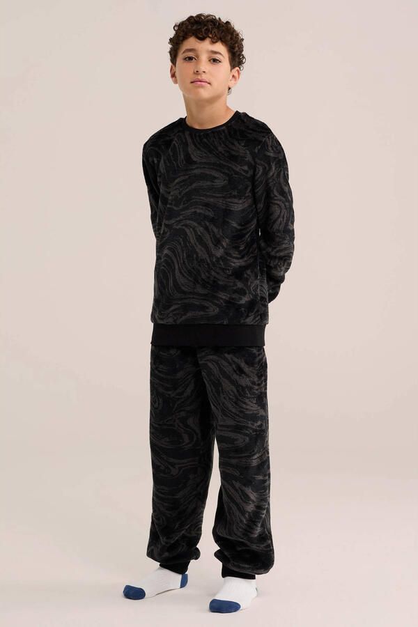 WE Fashion pyjama zwart - Foto 3