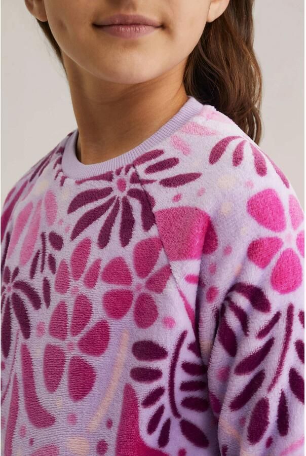 WE Fashion pyjamaset fleece lila - Foto 2