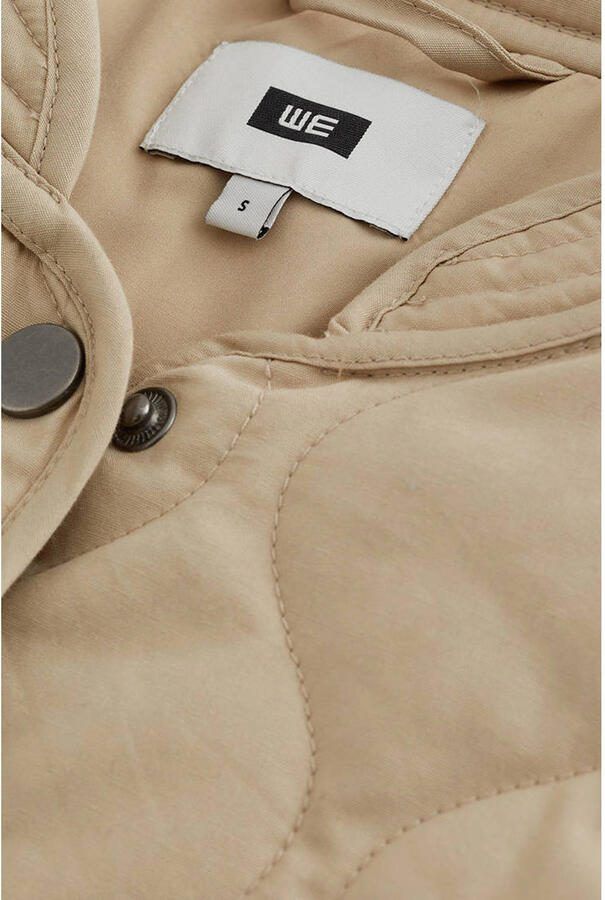 WE Fashion quilted jas beige - Foto 2
