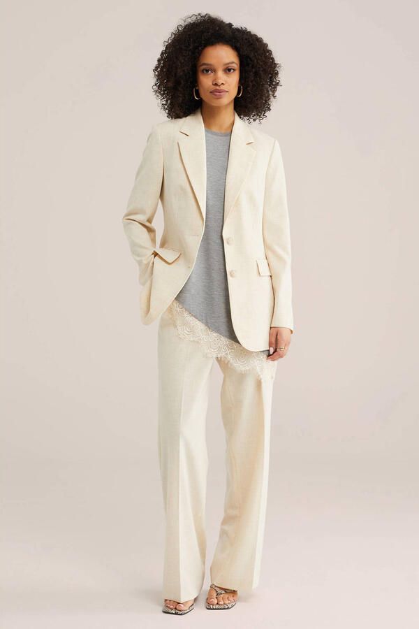 WE Fashion regular blazer beige - Foto 3