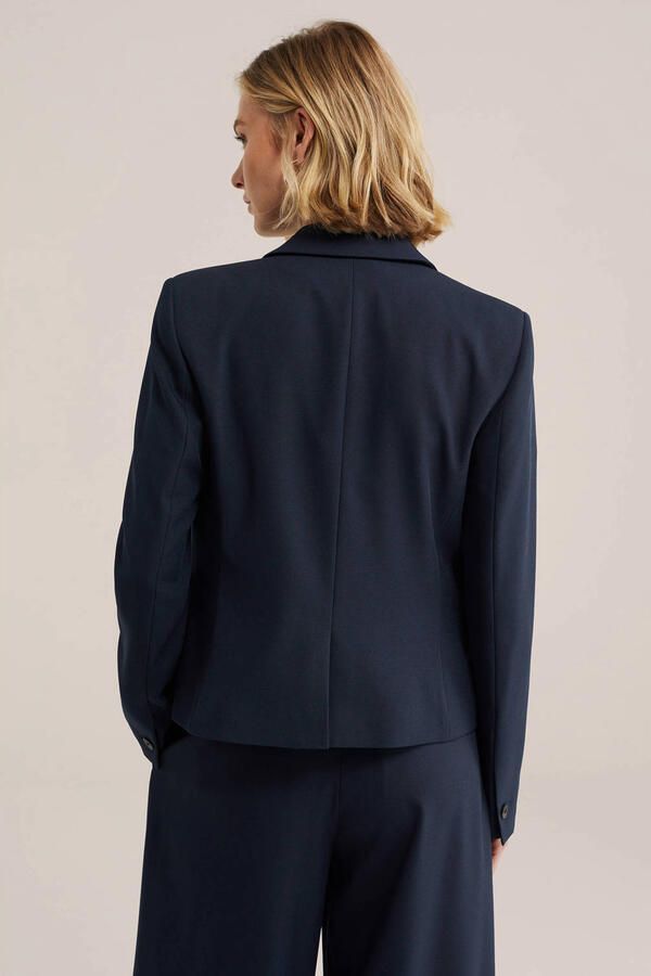 WE Fashion regular blazer blauw - Foto 3