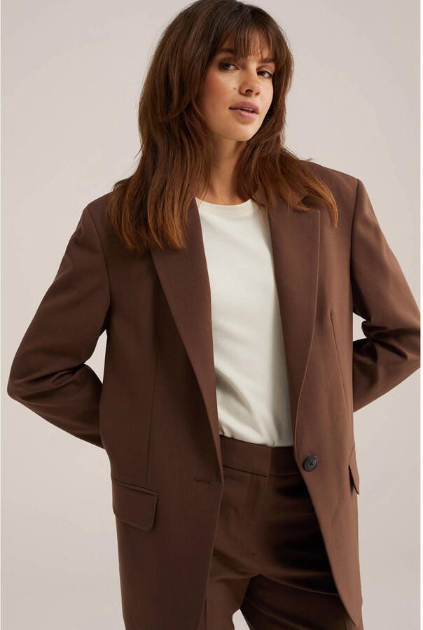 WE Fashion regular blazer bruin - Foto 2