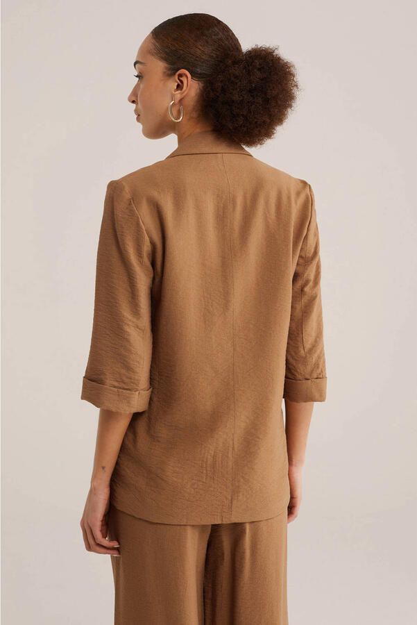WE Fashion regular blazer camel - Foto 3