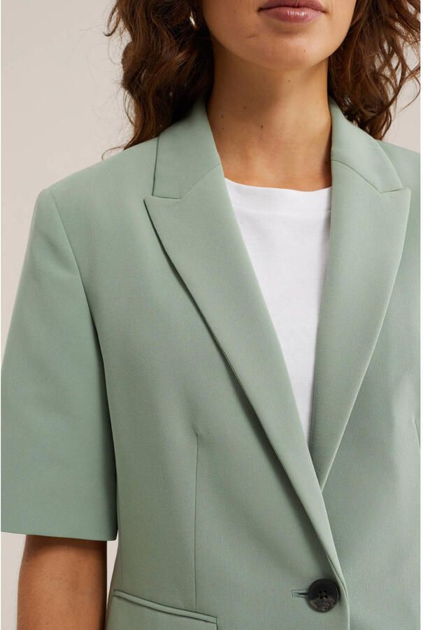 WE Fashion regular blazer groen - Foto 2