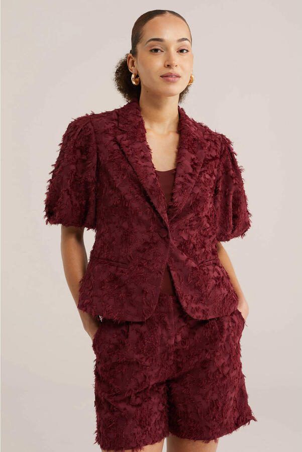 WE Fashion regular blazer rood