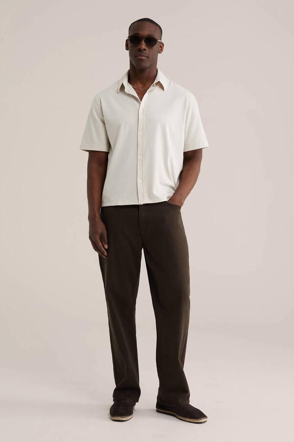 WE Fashion regular casual overhemd beige - Foto 3