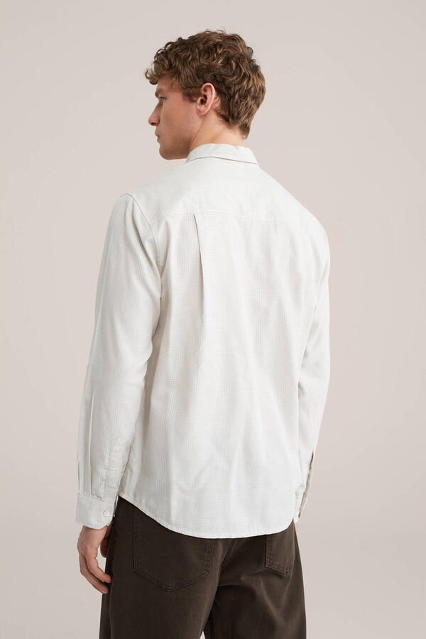 WE Fashion regular casual overhemd grijs - Foto 2