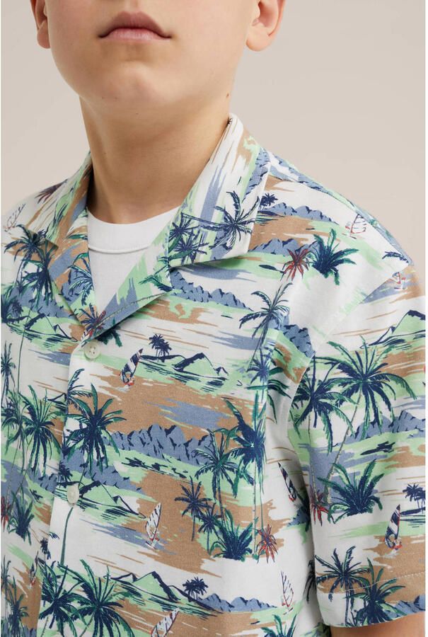 WE Fashion regular casual overhemd groen - Foto 2
