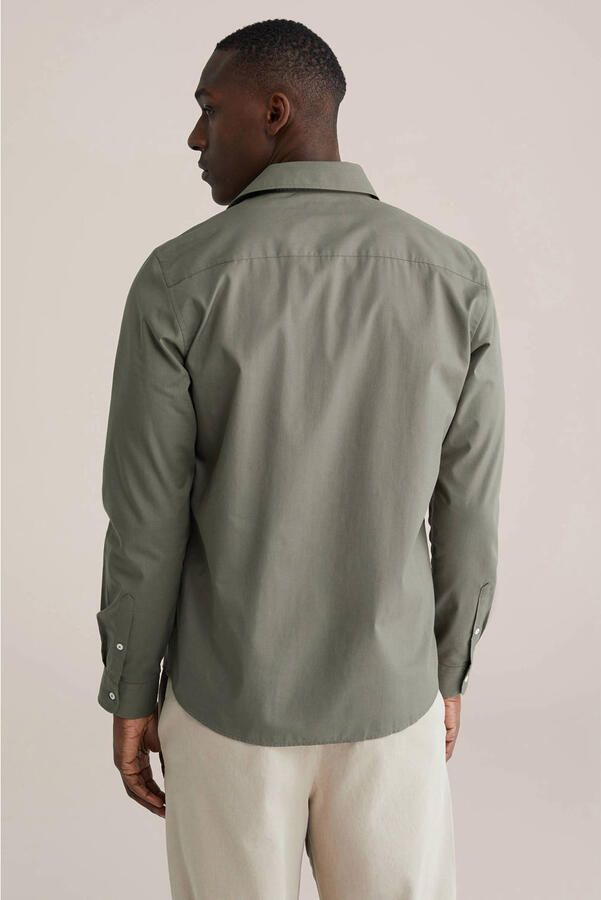 WE Fashion regular casual overhemd groen - Foto 2