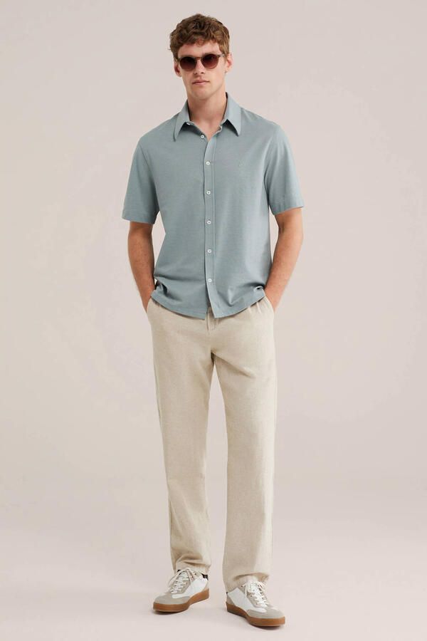 WE Fashion regular casual overhemd groen - Foto 3