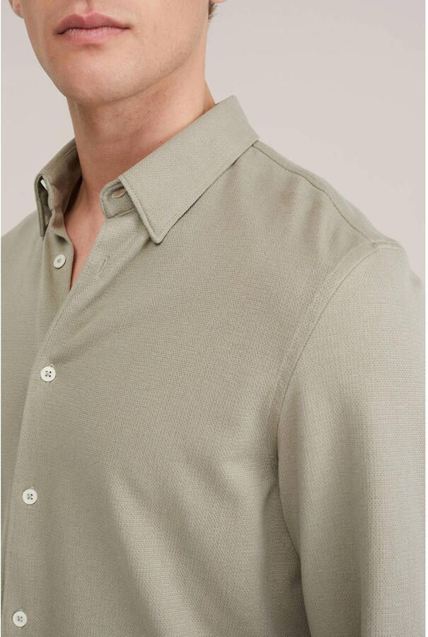 WE Fashion regular casual overhemd lichtgroen - Foto 2