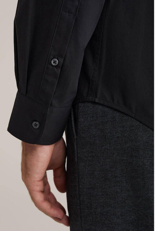 WE Fashion regular casual overhemd zwart - Foto 2