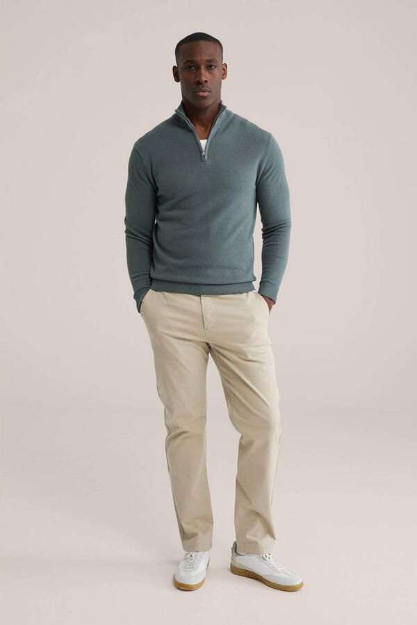 WE Fashion regular chino beige - Foto 2