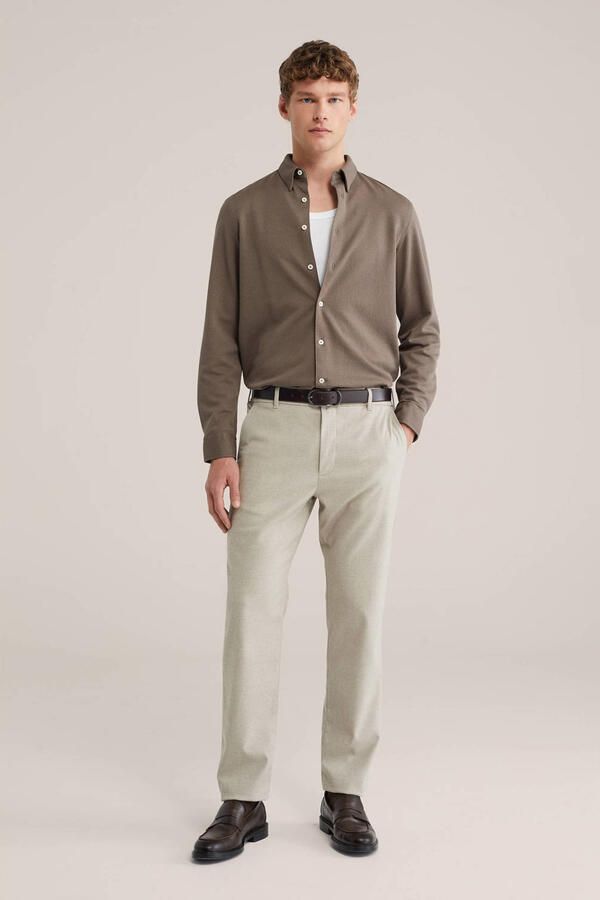 WE Fashion regular chino beige - Foto 3