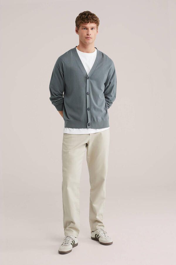 WE Fashion regular chino beige - Foto 3