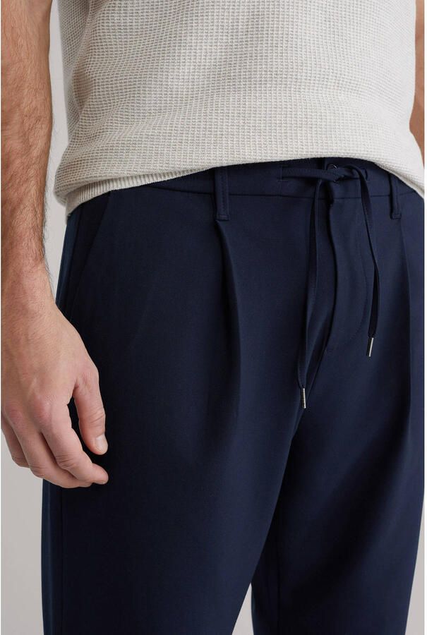 WE Fashion regular chino donkerblauw - Foto 2