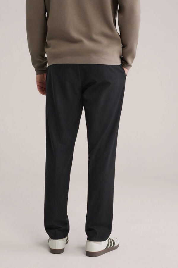 WE Fashion regular chino donkergrijs - Foto 2