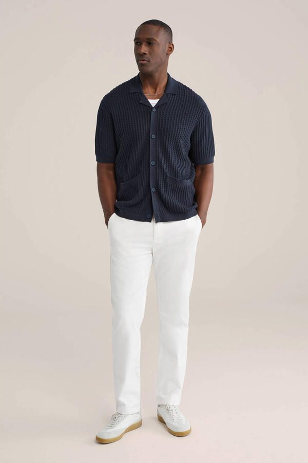 WE Fashion regular chino ecru - Foto 3