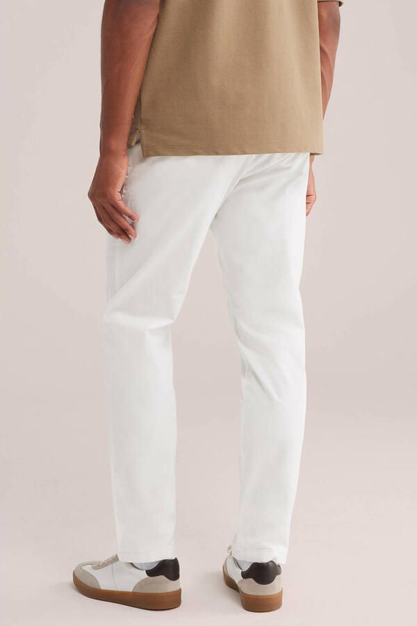 WE Fashion regular chino ecru - Foto 3