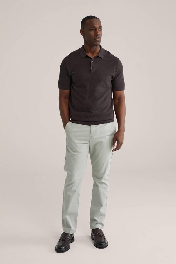 WE Fashion regular chino grijs - Foto 2