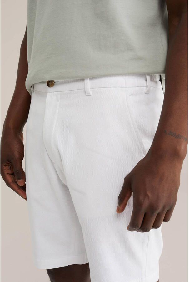 WE Fashion regular chino short wit - Foto 2