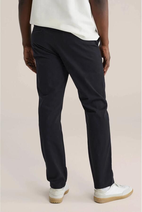 WE Fashion regular chino zwart - Foto 2