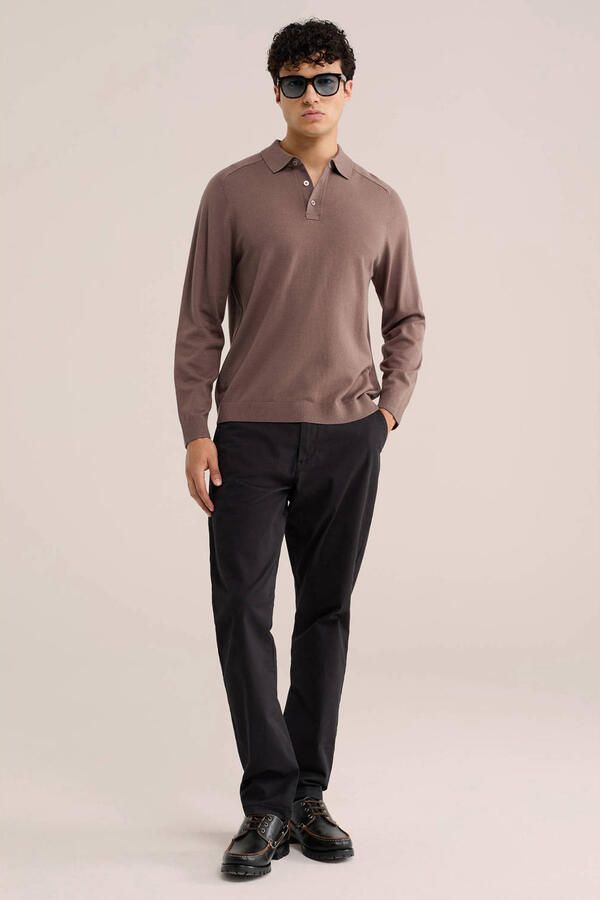 WE Fashion regular fit gebreide trui graphite - Foto 2
