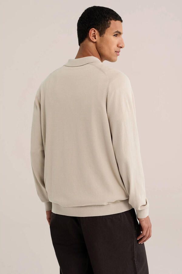 WE Fashion regular fit gebreide trui silent alloy - Foto 2