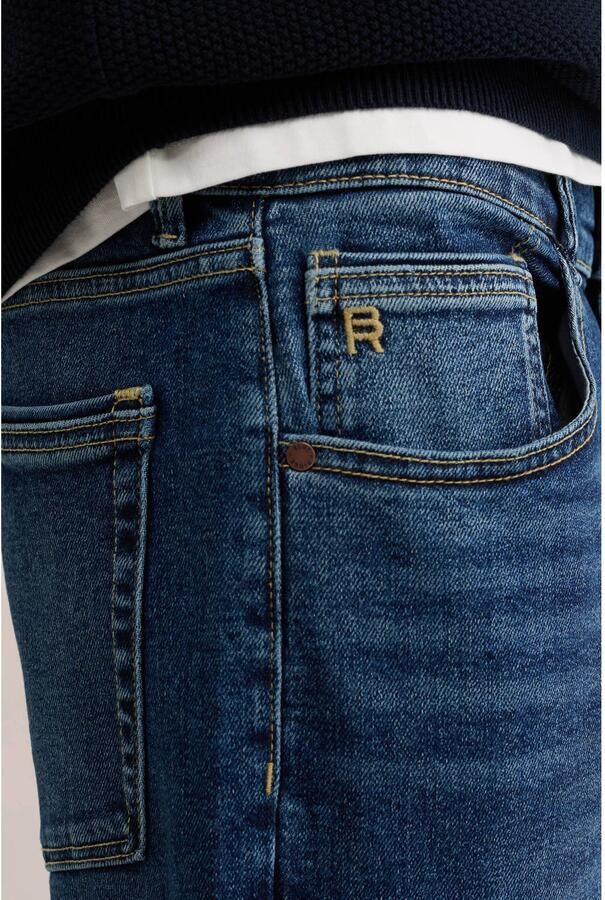 WE Fashion regular fit jeans donkerblauw - Foto 2