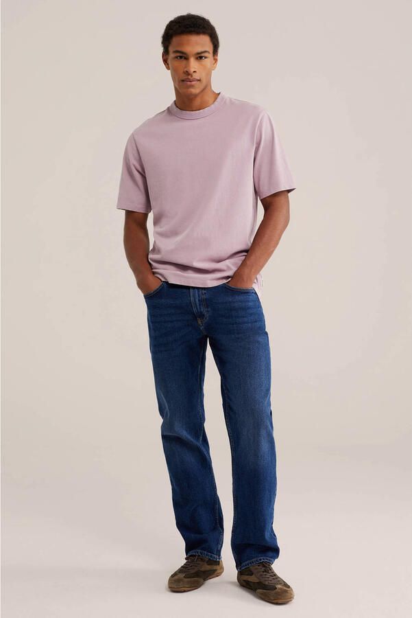 WE Fashion regular fit jeans donkerblauw - Foto 3