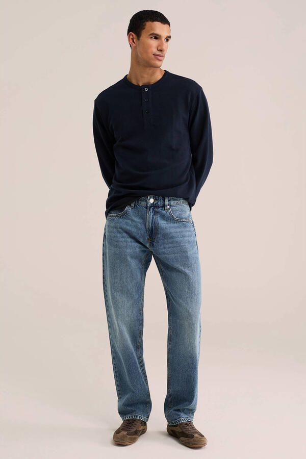 WE Fashion Blue Ridge regular fit jeans grijsblauw - Foto 2