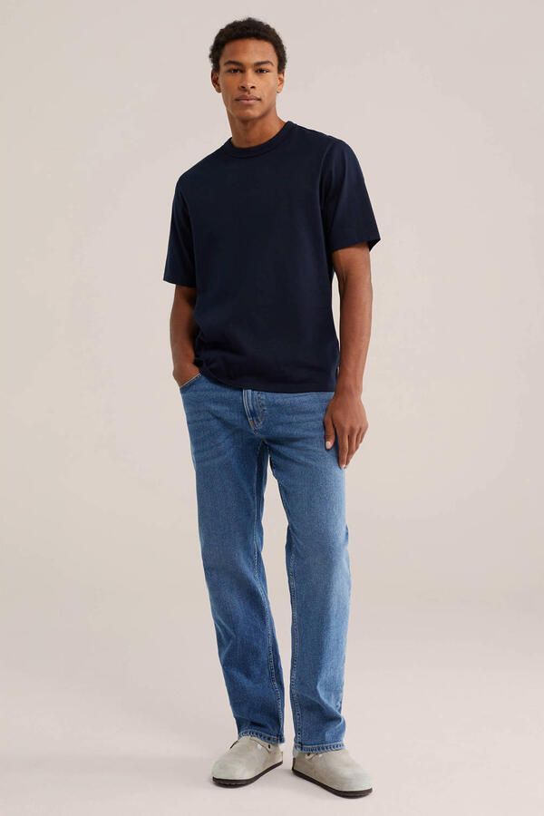 WE Fashion regular fit jeans midblauw - Foto 2