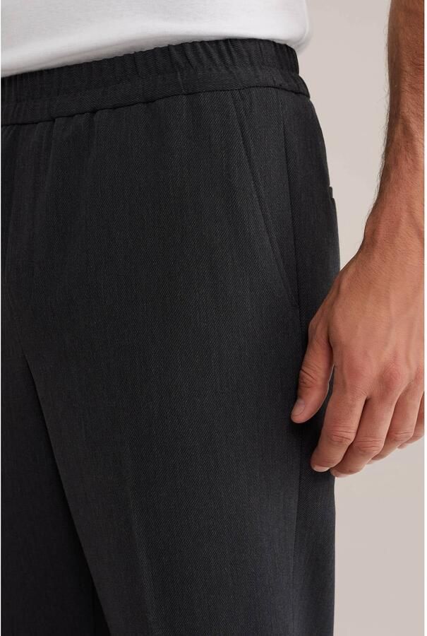 WE Fashion regular fit pantalon zwart - Foto 2
