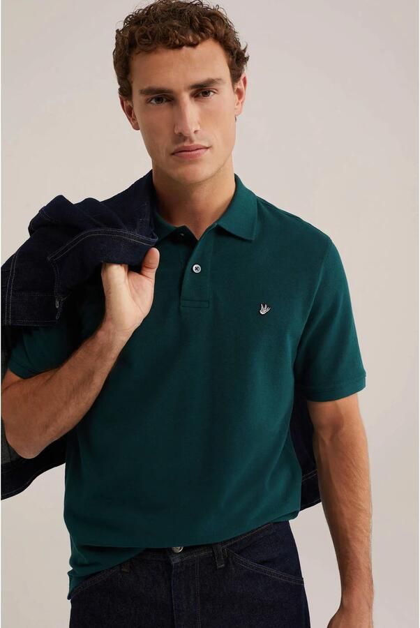 WE Fashion regular fit polo kale - Foto 2
