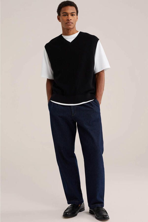 WE Fashion regular fit spencer zwart - Foto 2