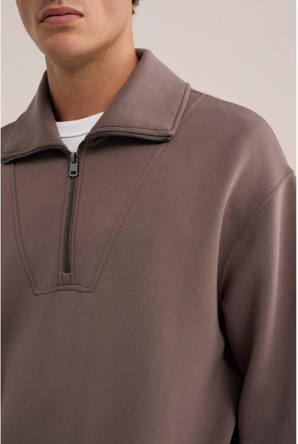 WE Fashion regular fit sweater bruin - Foto 2