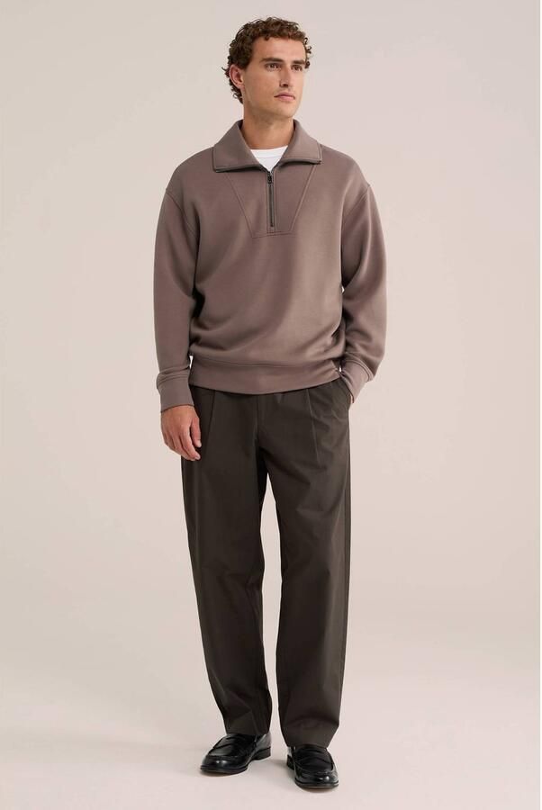 WE Fashion regular fit sweater bruin - Foto 3