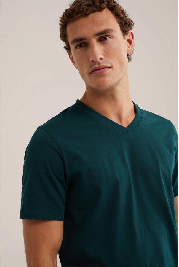 WE Fashion regular fit T-shirt groen - Foto 2