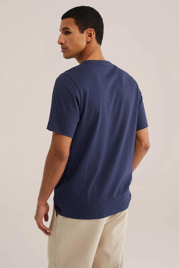 WE Fashion regular fit T-shirt indigo mood - Foto 3