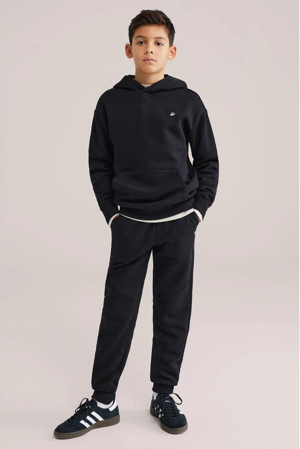 WE Fashion regular joggingbroek zwart - Foto 2