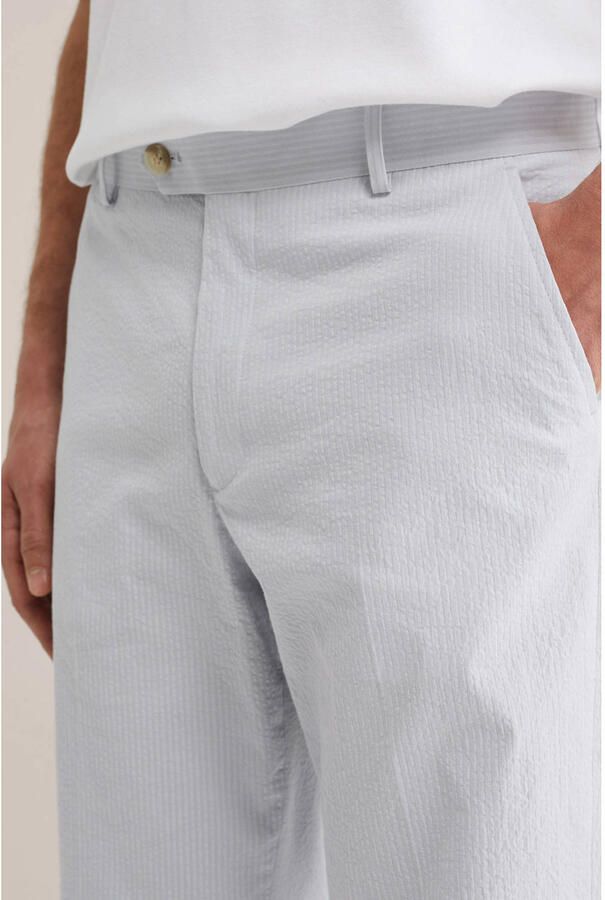 WE Fashion regular pantalon lichtblauw - Foto 2