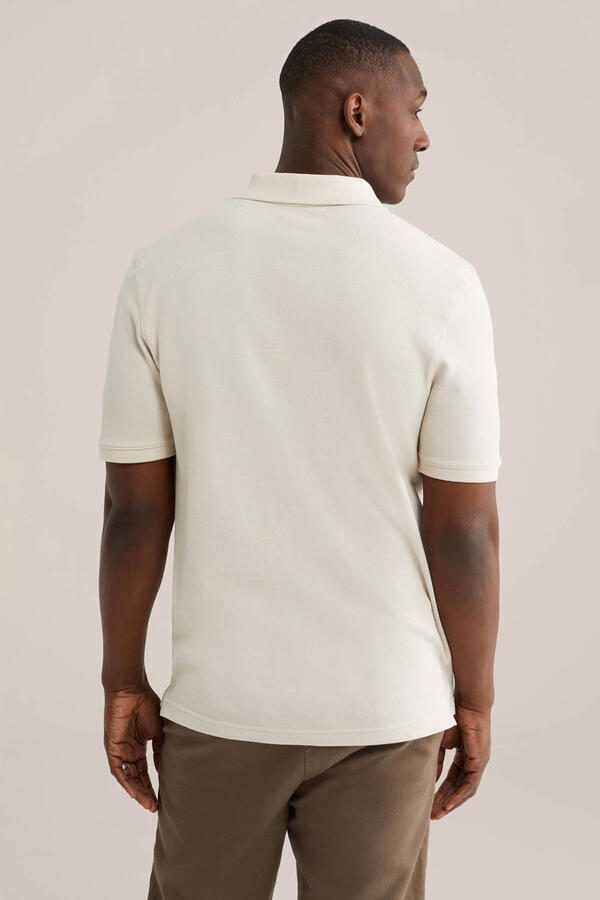 WE Fashion regular polo beige - Foto 3