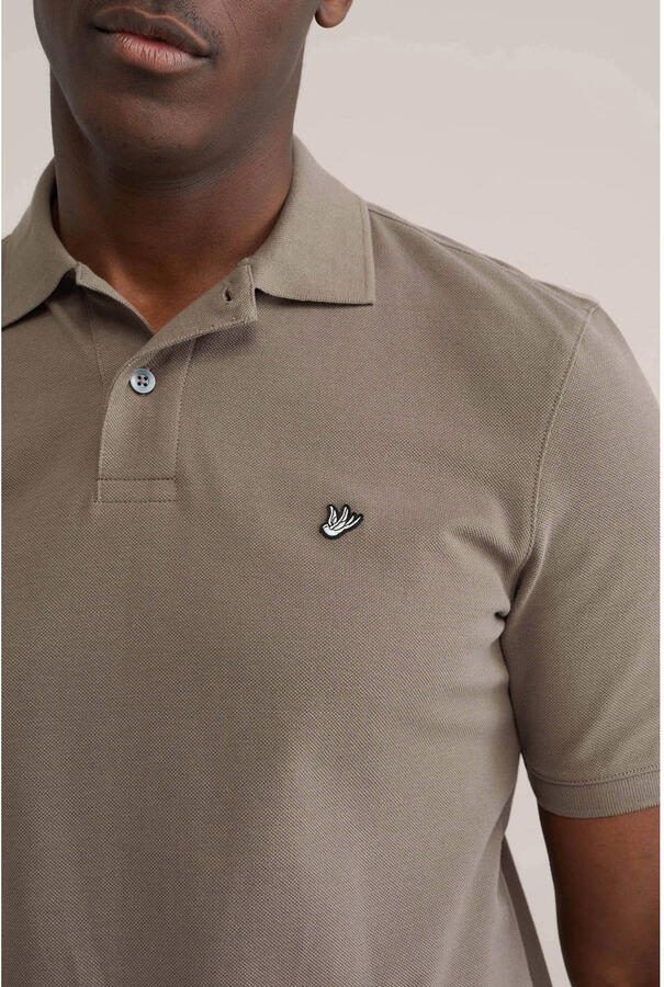 WE Fashion regular polo bruin - Foto 2