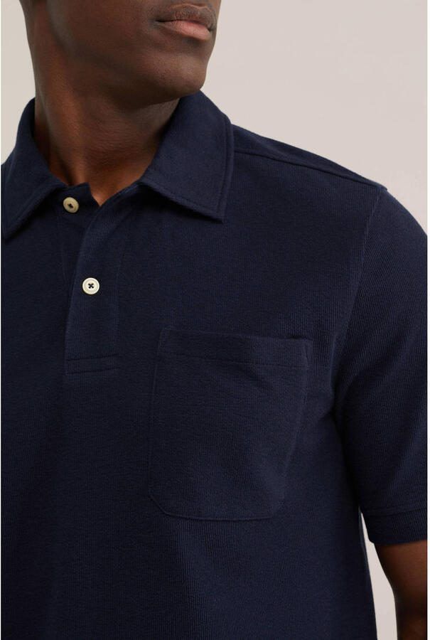 WE Fashion regular polo donkerbruin - Foto 2