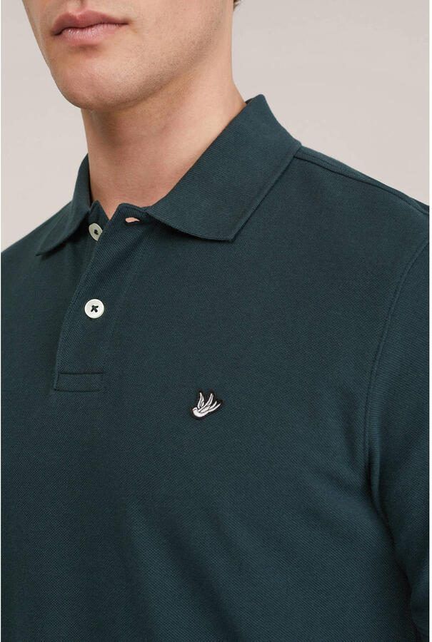 WE Fashion regular polo donkergroen - Foto 2
