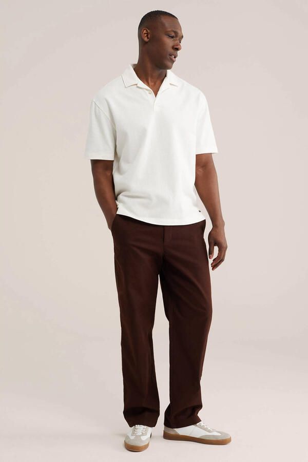 WE Fashion regular polo ecru - Foto 2