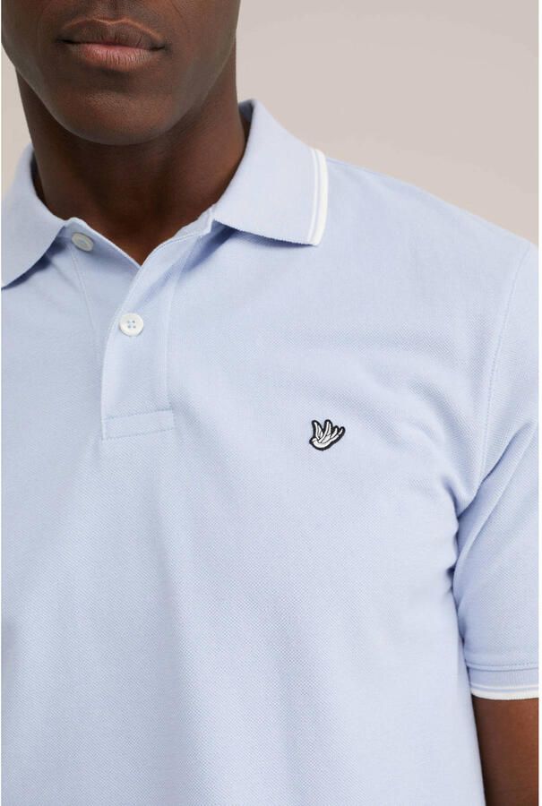 WE Fashion regular polo lichtblauw - Foto 2