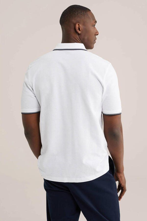 WE Fashion regular polo wit - Foto 3