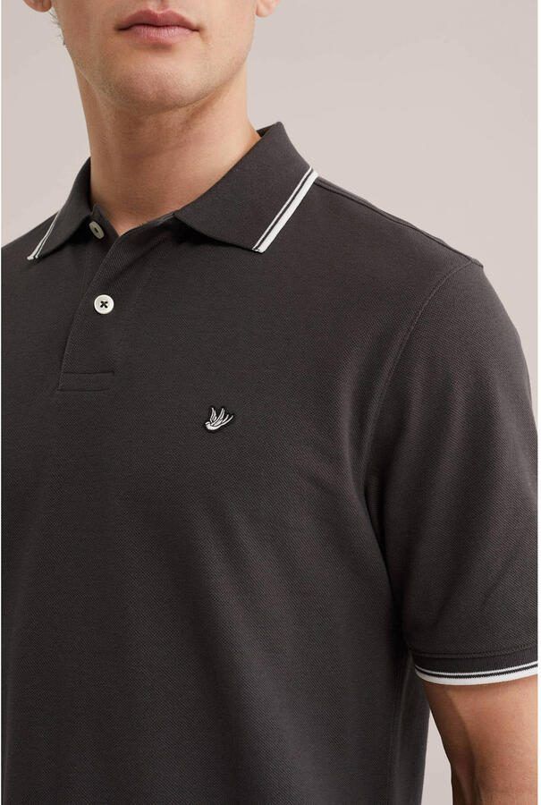 WE Fashion regular polo zwart - Foto 2