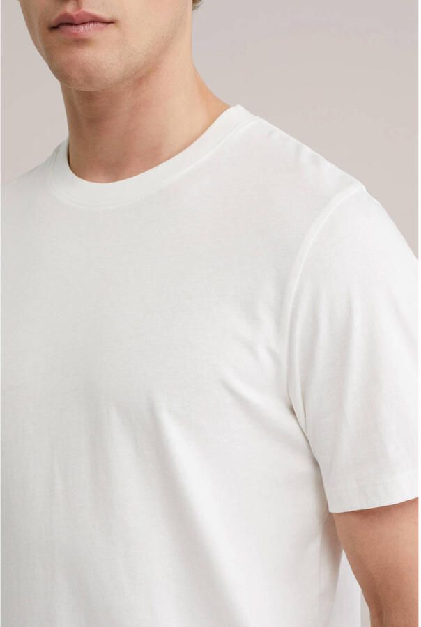 WE Fashion regular T-shirt ecru - Foto 2